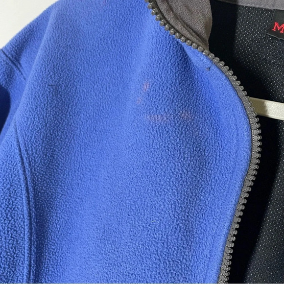 Marmot Blue Windstopper Fleece Zip Up - Picture 5 of 8